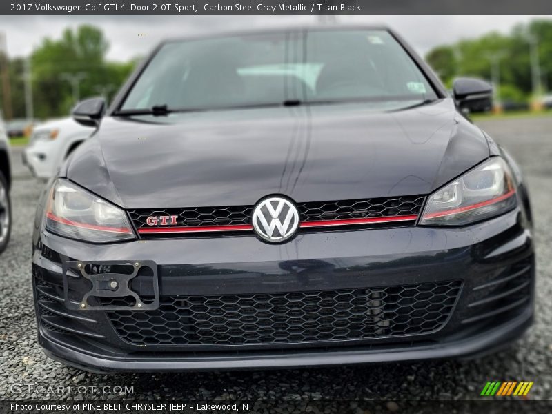 Carbon Steel Gray Metallic / Titan Black 2017 Volkswagen Golf GTI 4-Door 2.0T Sport