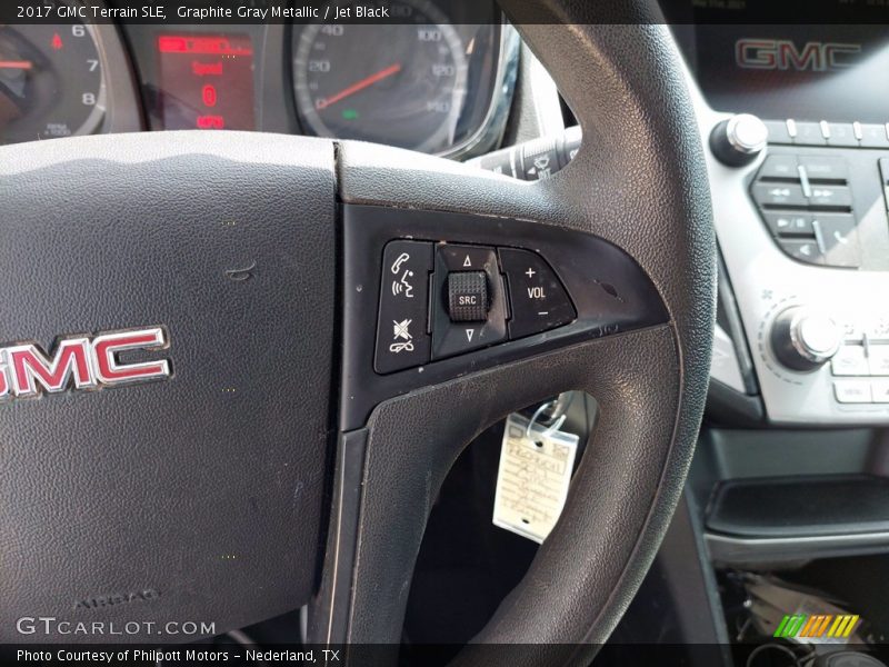 Graphite Gray Metallic / Jet Black 2017 GMC Terrain SLE
