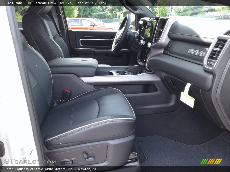 Front Seat of 2021 2500 Laramie Crew Cab 4x4