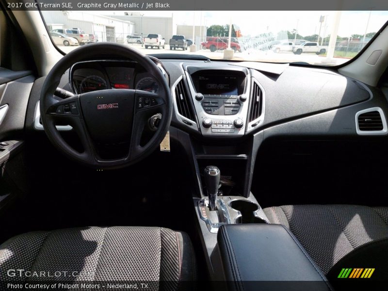 Graphite Gray Metallic / Jet Black 2017 GMC Terrain SLE