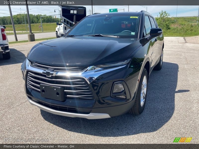 Black / Jet Black 2021 Chevrolet Blazer LT AWD