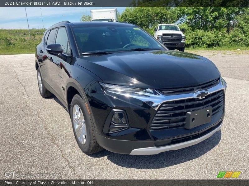 Black / Jet Black 2021 Chevrolet Blazer LT AWD