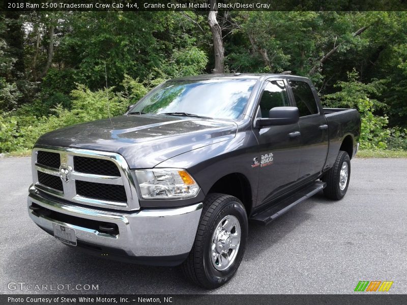 Granite Crystal Metallic / Black/Diesel Gray 2018 Ram 2500 Tradesman Crew Cab 4x4