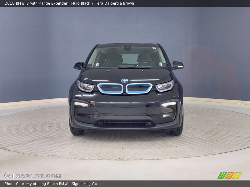 Fluid Black / Tera Dalbergia Brown 2018 BMW i3 with Range Extender