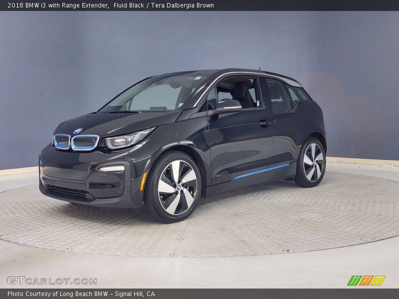 Fluid Black / Tera Dalbergia Brown 2018 BMW i3 with Range Extender
