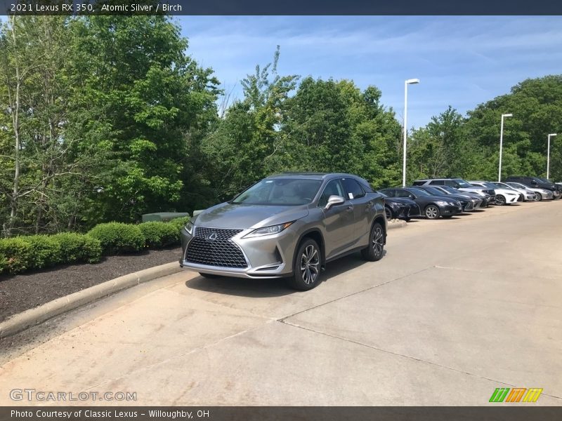 Front 3/4 View of 2021 RX 350