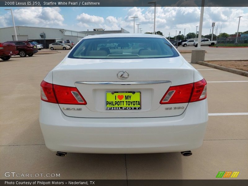 Starfire White Pearl / Cashmere 2008 Lexus ES 350