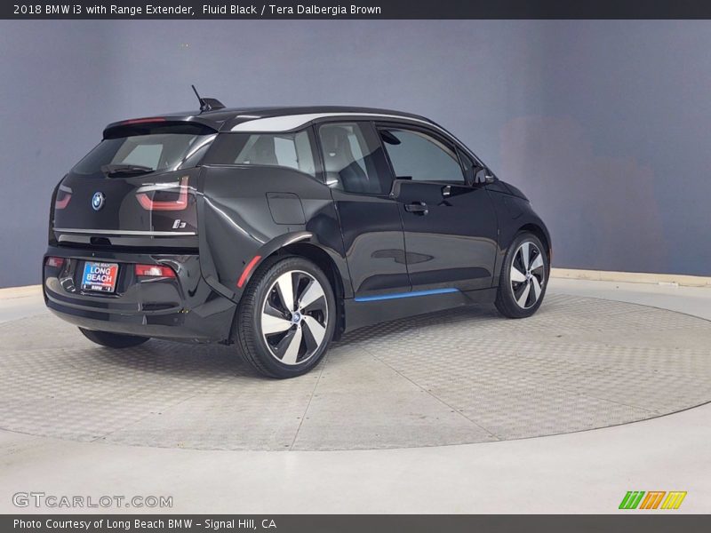 Fluid Black / Tera Dalbergia Brown 2018 BMW i3 with Range Extender