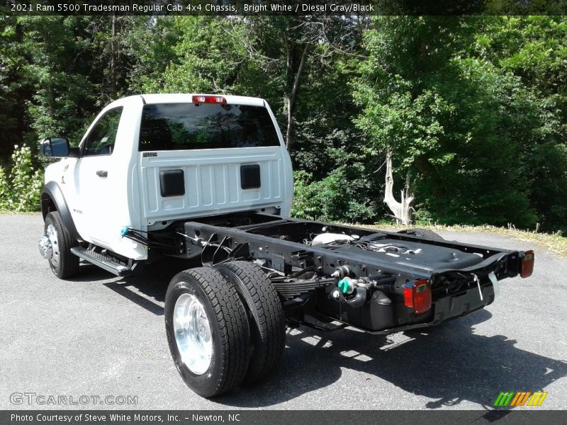 Bright White / Diesel Gray/Black 2021 Ram 5500 Tradesman Regular Cab 4x4 Chassis