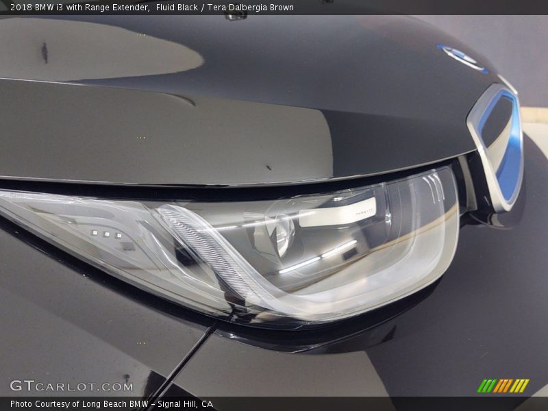 Fluid Black / Tera Dalbergia Brown 2018 BMW i3 with Range Extender