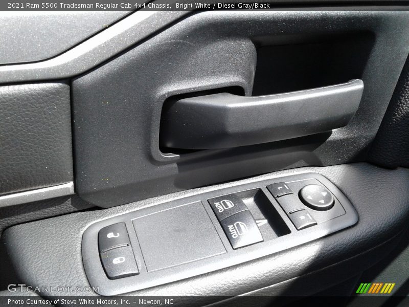 Bright White / Diesel Gray/Black 2021 Ram 5500 Tradesman Regular Cab 4x4 Chassis