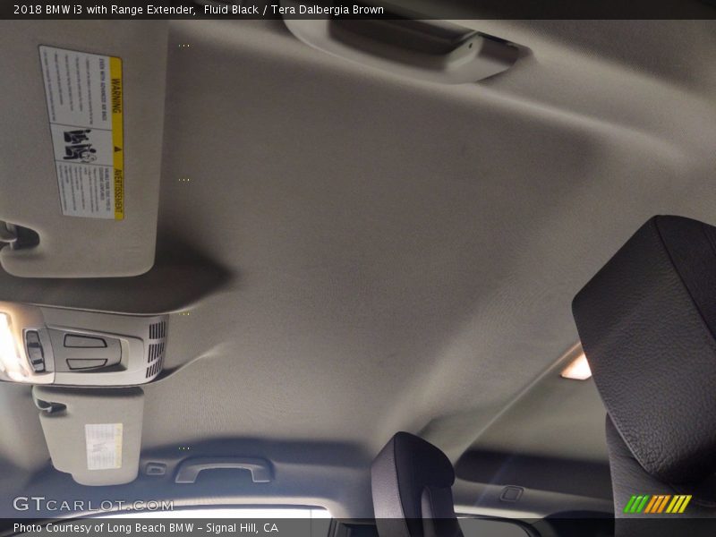 Fluid Black / Tera Dalbergia Brown 2018 BMW i3 with Range Extender