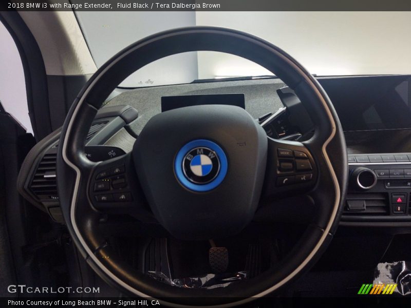 Fluid Black / Tera Dalbergia Brown 2018 BMW i3 with Range Extender