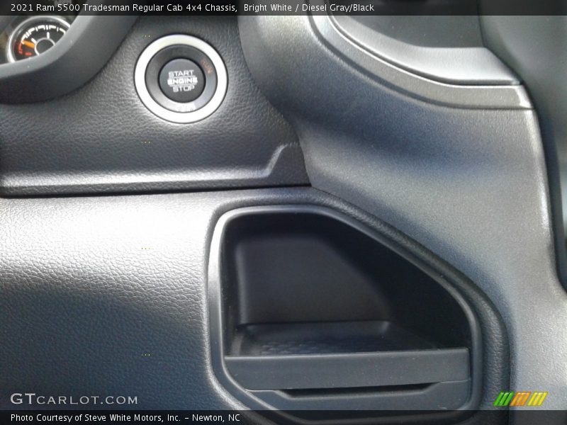 Bright White / Diesel Gray/Black 2021 Ram 5500 Tradesman Regular Cab 4x4 Chassis