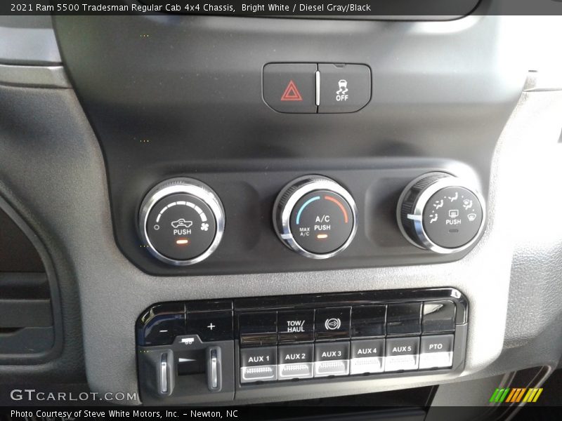 Bright White / Diesel Gray/Black 2021 Ram 5500 Tradesman Regular Cab 4x4 Chassis