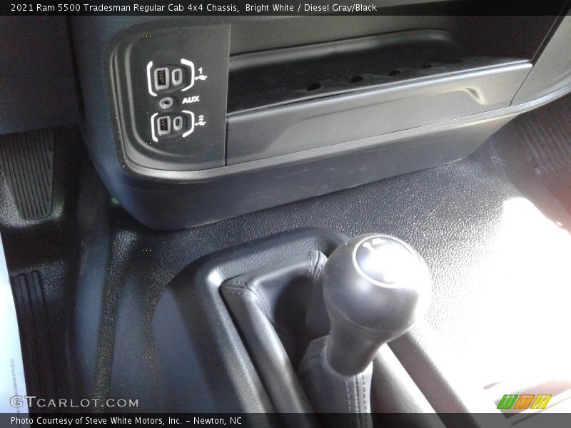 Bright White / Diesel Gray/Black 2021 Ram 5500 Tradesman Regular Cab 4x4 Chassis