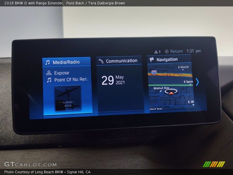 Fluid Black / Tera Dalbergia Brown 2018 BMW i3 with Range Extender