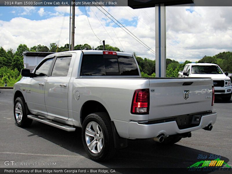 Bright Silver Metallic / Black 2014 Ram 1500 Sport Crew Cab 4x4