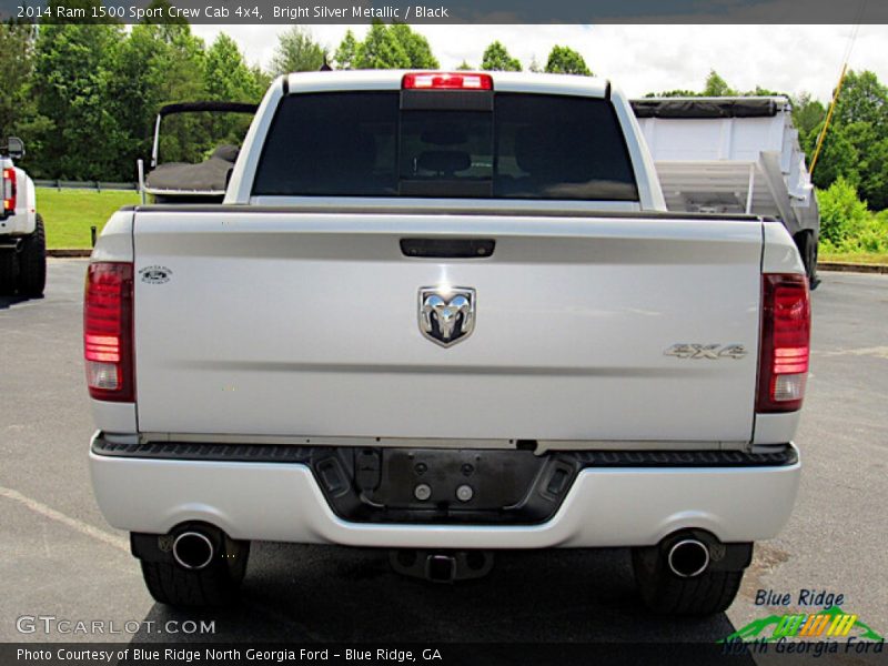 Bright Silver Metallic / Black 2014 Ram 1500 Sport Crew Cab 4x4