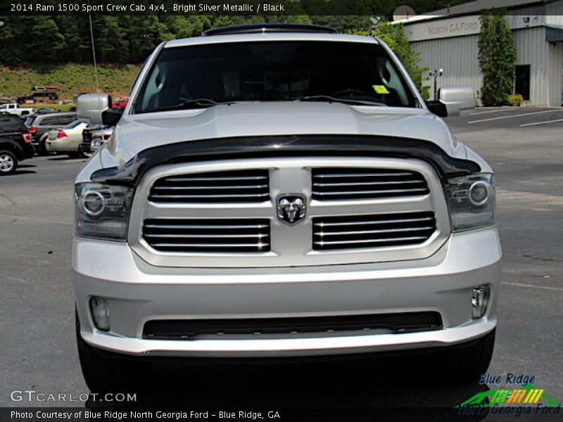 Bright Silver Metallic / Black 2014 Ram 1500 Sport Crew Cab 4x4