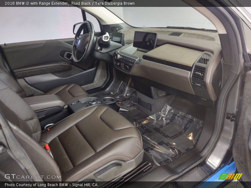 Fluid Black / Tera Dalbergia Brown 2018 BMW i3 with Range Extender