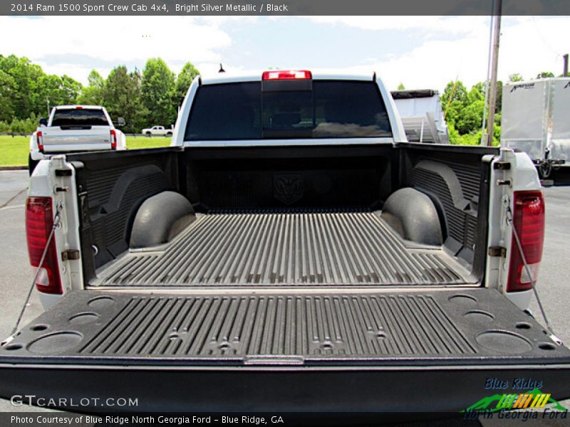 Bright Silver Metallic / Black 2014 Ram 1500 Sport Crew Cab 4x4