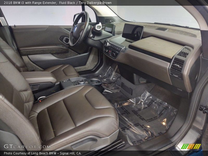 Fluid Black / Tera Dalbergia Brown 2018 BMW i3 with Range Extender