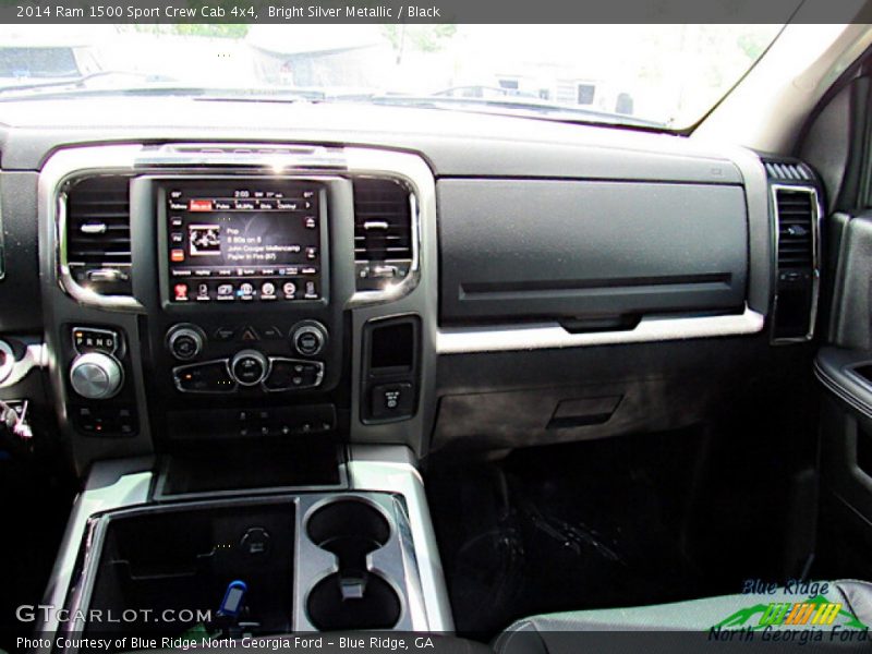 Bright Silver Metallic / Black 2014 Ram 1500 Sport Crew Cab 4x4