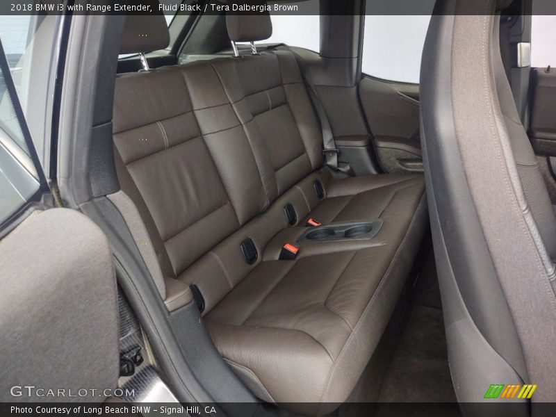 Fluid Black / Tera Dalbergia Brown 2018 BMW i3 with Range Extender