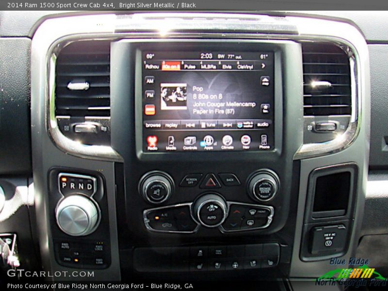 Bright Silver Metallic / Black 2014 Ram 1500 Sport Crew Cab 4x4