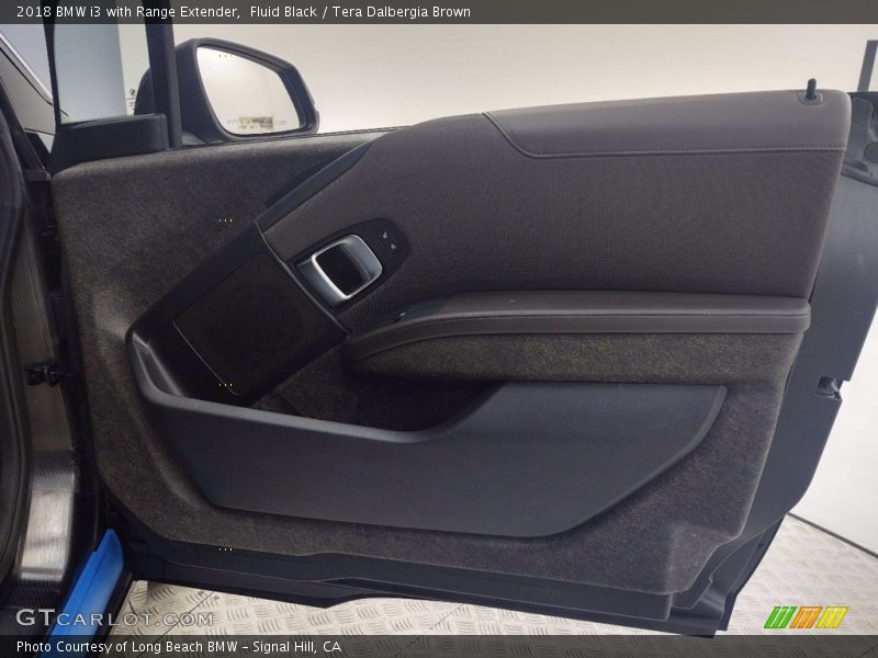 Fluid Black / Tera Dalbergia Brown 2018 BMW i3 with Range Extender