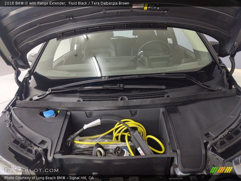 Fluid Black / Tera Dalbergia Brown 2018 BMW i3 with Range Extender