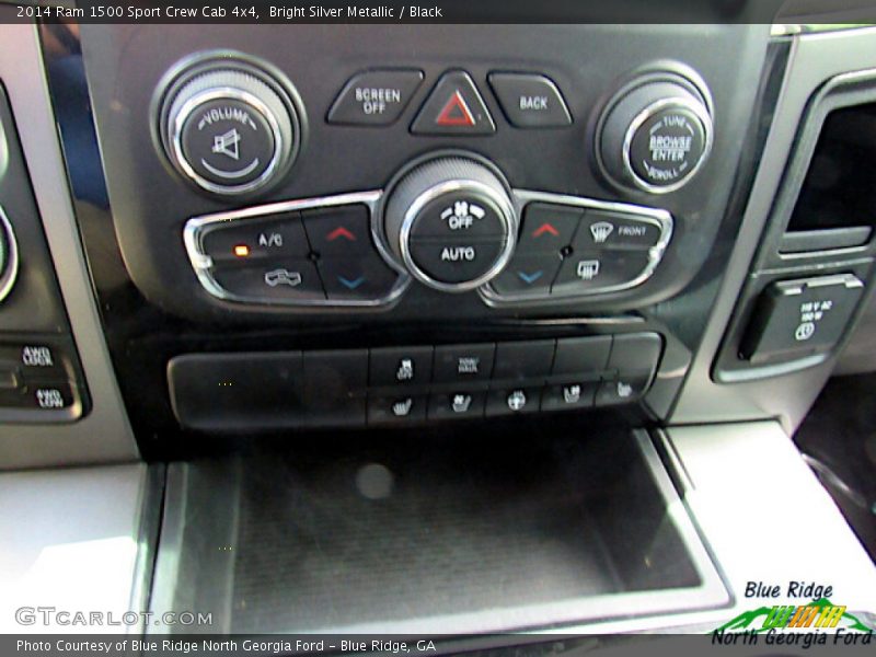 Bright Silver Metallic / Black 2014 Ram 1500 Sport Crew Cab 4x4