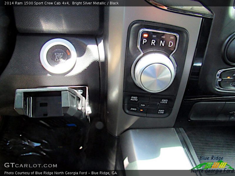 Bright Silver Metallic / Black 2014 Ram 1500 Sport Crew Cab 4x4