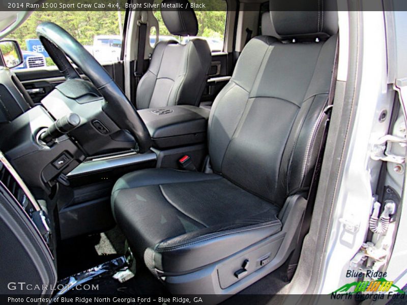 Bright Silver Metallic / Black 2014 Ram 1500 Sport Crew Cab 4x4