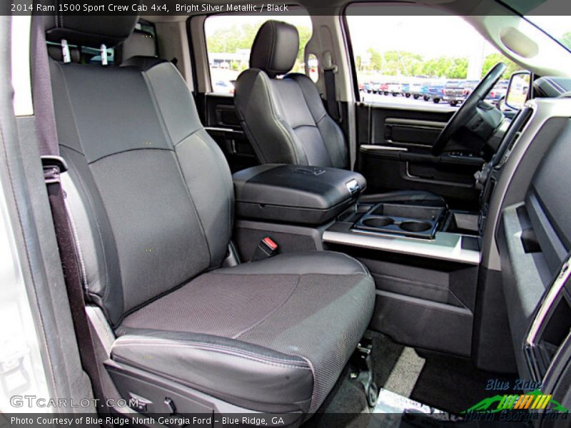 Bright Silver Metallic / Black 2014 Ram 1500 Sport Crew Cab 4x4
