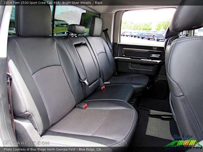 Bright Silver Metallic / Black 2014 Ram 1500 Sport Crew Cab 4x4