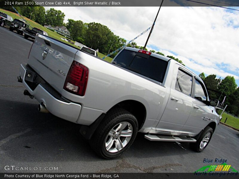 Bright Silver Metallic / Black 2014 Ram 1500 Sport Crew Cab 4x4