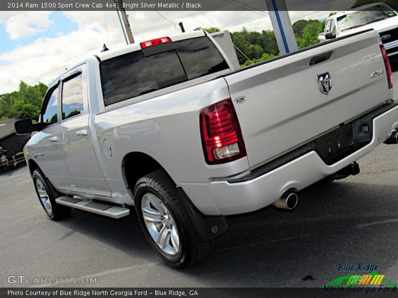 Bright Silver Metallic / Black 2014 Ram 1500 Sport Crew Cab 4x4