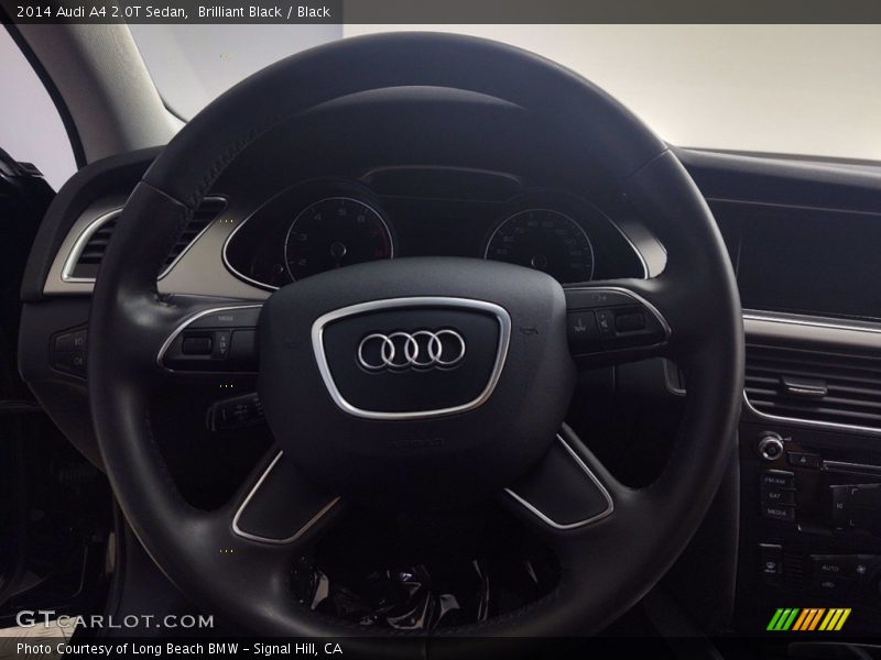 Brilliant Black / Black 2014 Audi A4 2.0T Sedan