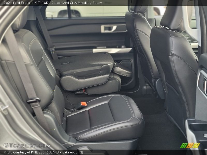 Rear Seat of 2021 Explorer XLT 4WD