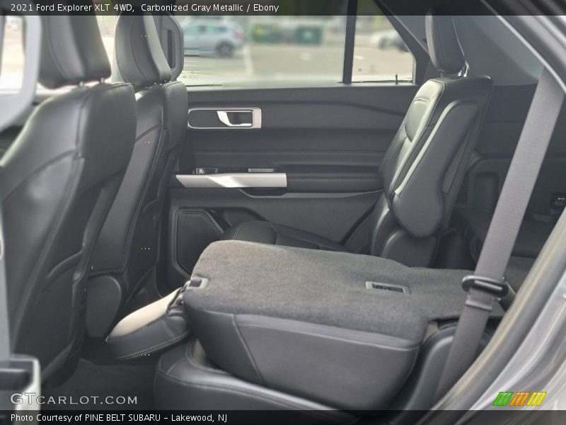 Rear Seat of 2021 Explorer XLT 4WD