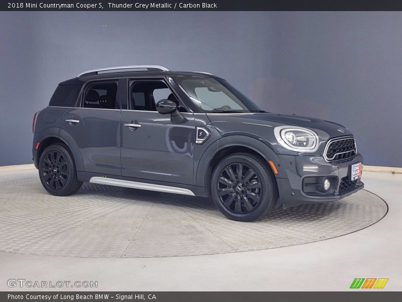 Thunder Grey Metallic / Carbon Black 2018 Mini Countryman Cooper S
