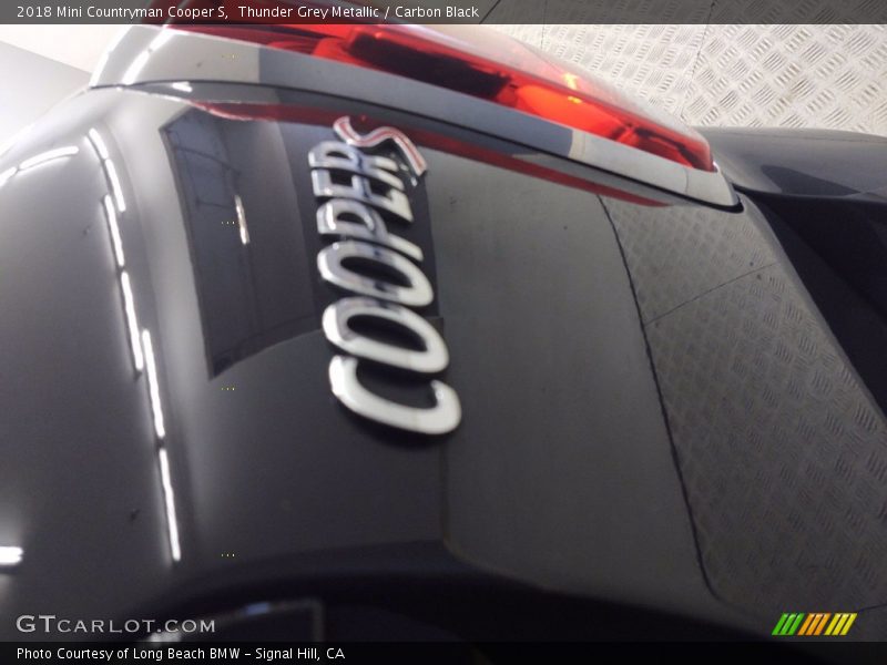 Thunder Grey Metallic / Carbon Black 2018 Mini Countryman Cooper S