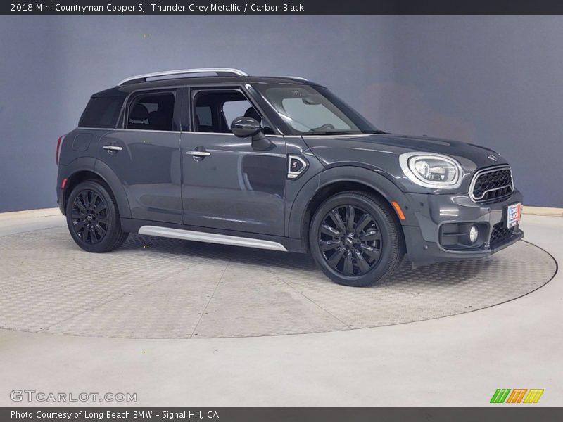 Thunder Grey Metallic / Carbon Black 2018 Mini Countryman Cooper S