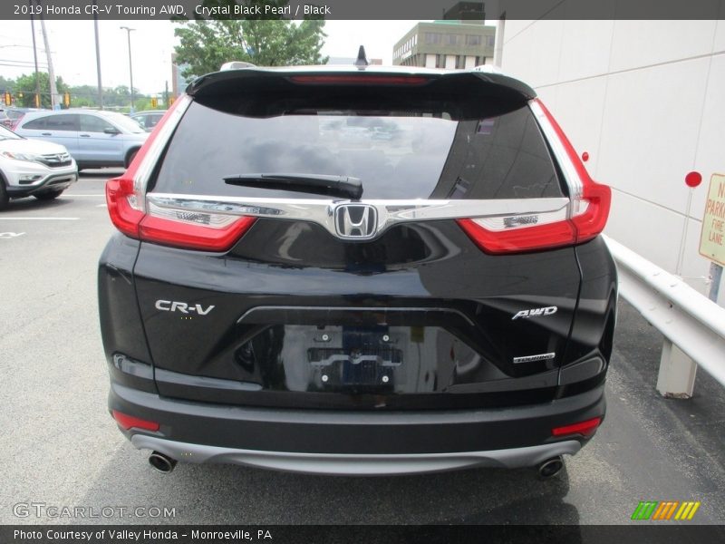 Crystal Black Pearl / Black 2019 Honda CR-V Touring AWD