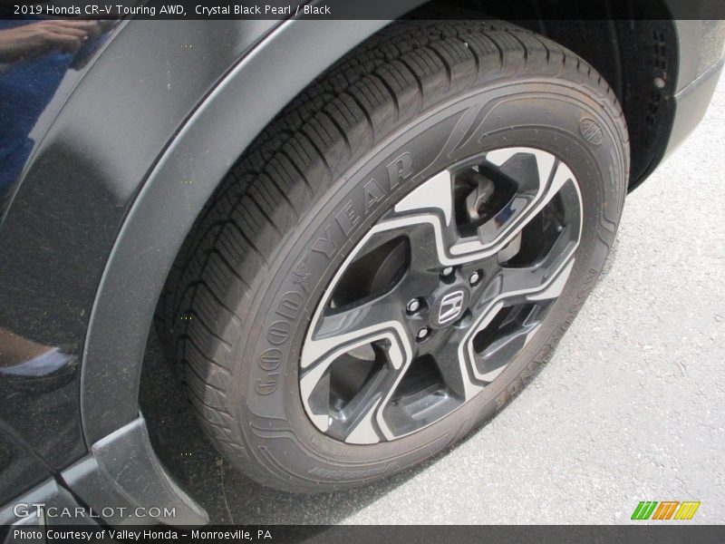 Crystal Black Pearl / Black 2019 Honda CR-V Touring AWD