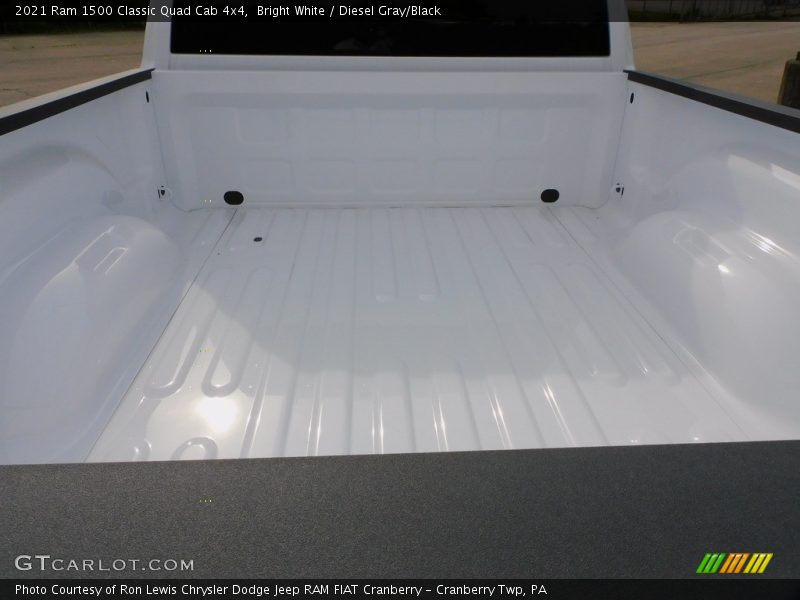 Bright White / Diesel Gray/Black 2021 Ram 1500 Classic Quad Cab 4x4