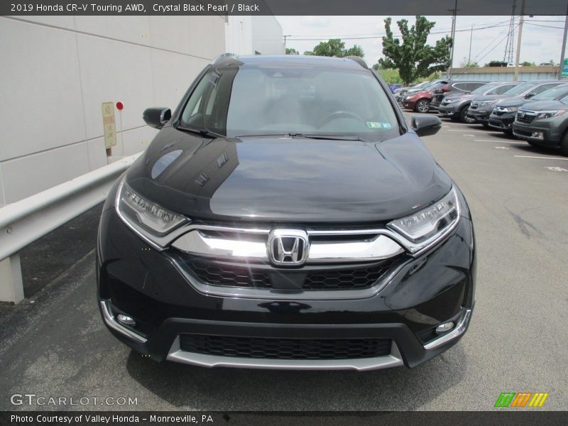 Crystal Black Pearl / Black 2019 Honda CR-V Touring AWD