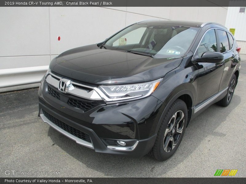 Crystal Black Pearl / Black 2019 Honda CR-V Touring AWD
